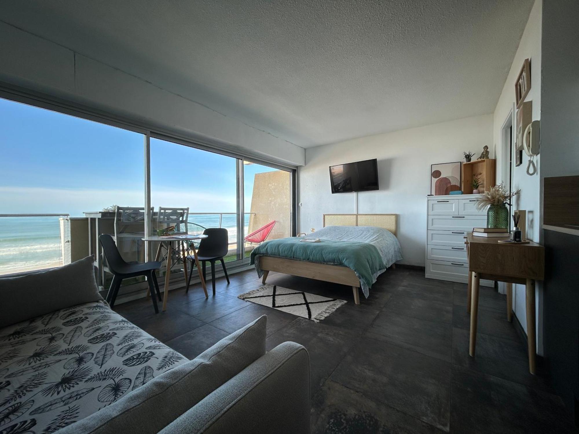 Superbe Vue A 180° Sur L'Ocean Apartment Lacanau Luaran gambar