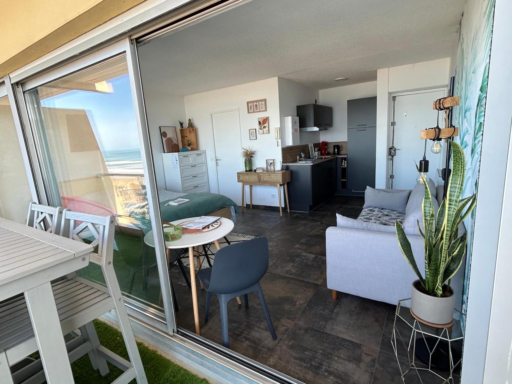 Superbe Vue A 180° Sur L'Ocean Apartment Lacanau Luaran gambar
