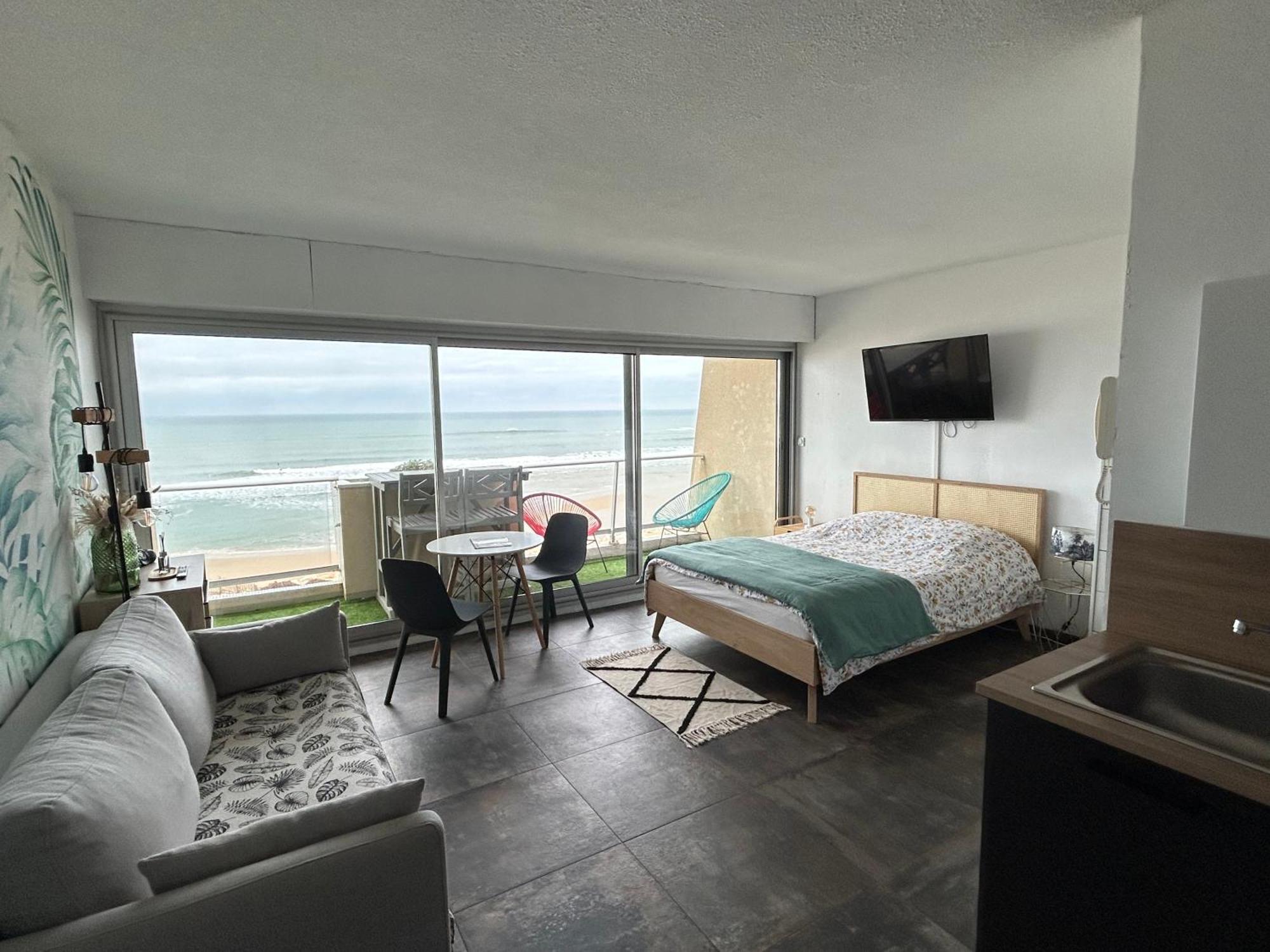 Superbe Vue A 180° Sur L'Ocean Apartment Lacanau Luaran gambar