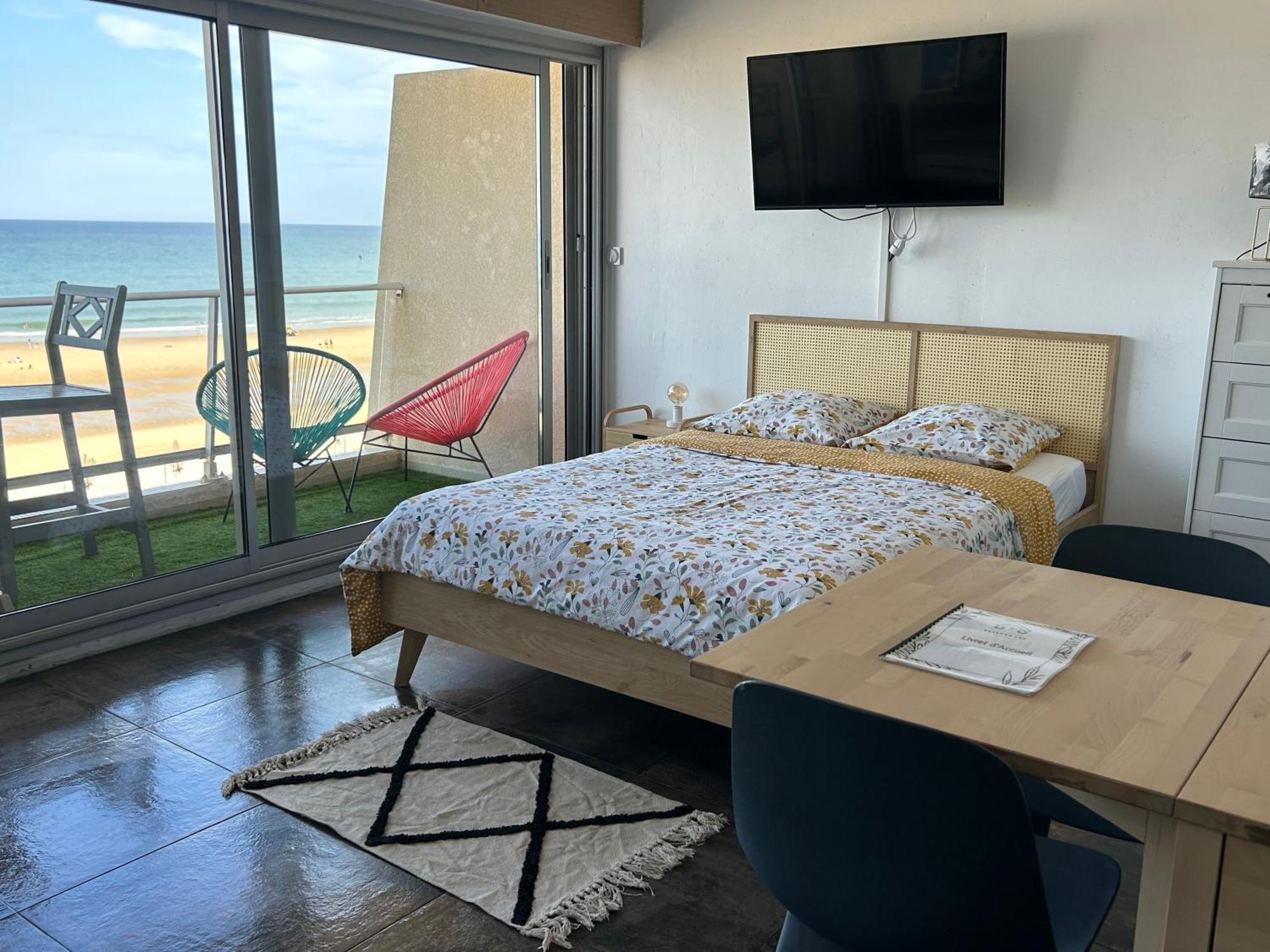 Superbe Vue A 180° Sur L'Ocean Apartment Lacanau Luaran gambar